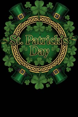 Celtic Knot Emerald Festival Vibes Tee