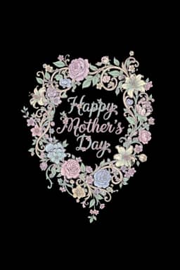 Elegant Floral Mother's Day Tee