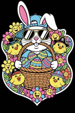 Playful Easter Vibes Tee