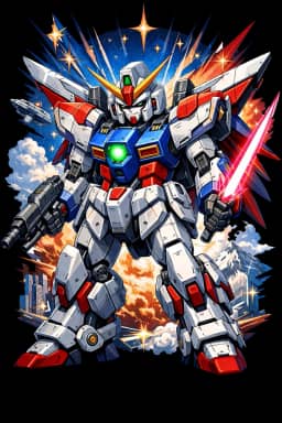 Vintage 90s Anime Mecha