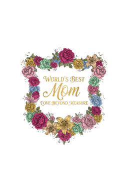 Elegant Floral Mother's Day Tee