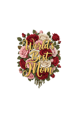 Elegant Mother's Day Bouquet Tee