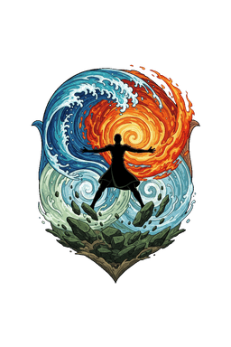 Elemental Harmony Graphic Tee