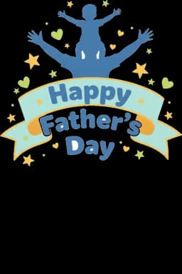 Bold Father's Day Celebration Tee