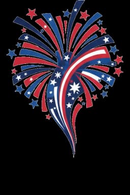 Bold Fireworks Celebration Tee