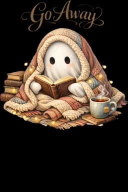 Cozy Ghost Reading