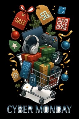 Cyber Monday Shopping Frenzy