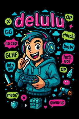 Delulu Gamer Vibes