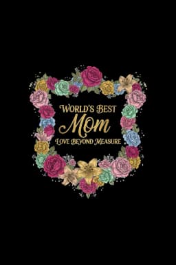 Elegant Floral Mother's Day Tee