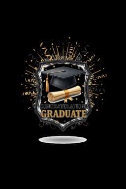 Elegant Graduation Celebration Tee