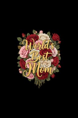 Elegant Mother's Day Bouquet Tee