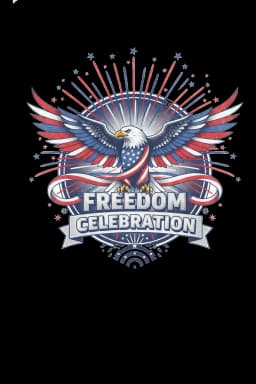 Independence Celebration Shirt Design Design