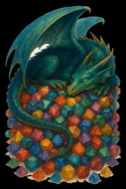 Majestic Dragon Dice Hoard