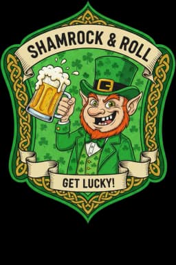 Mischievous Celtic Pub Humor Tee