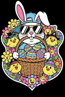 Playful Easter Vibes Tee