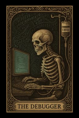 The Debugger Tarot Card