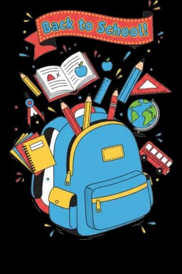 Vibrant Back to School Celebration Tee