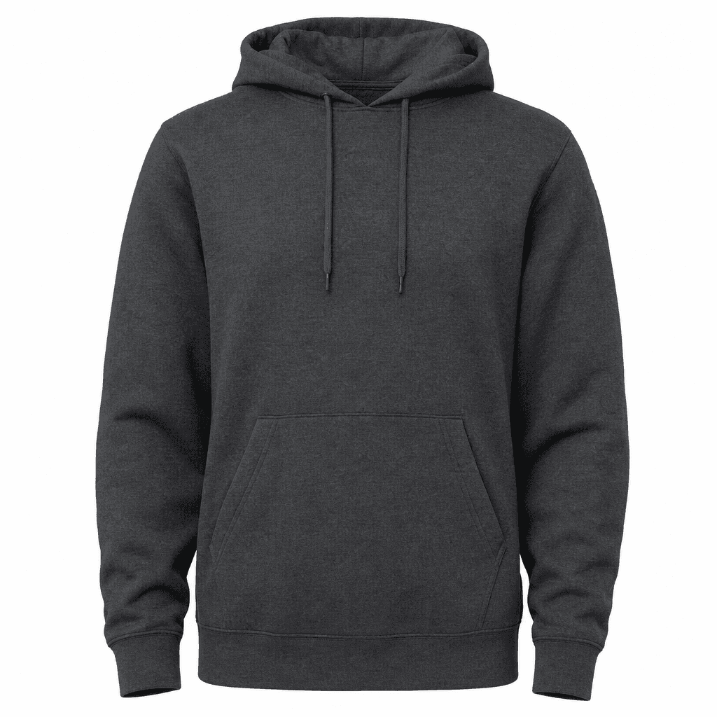 Men fit example for custom apparel
