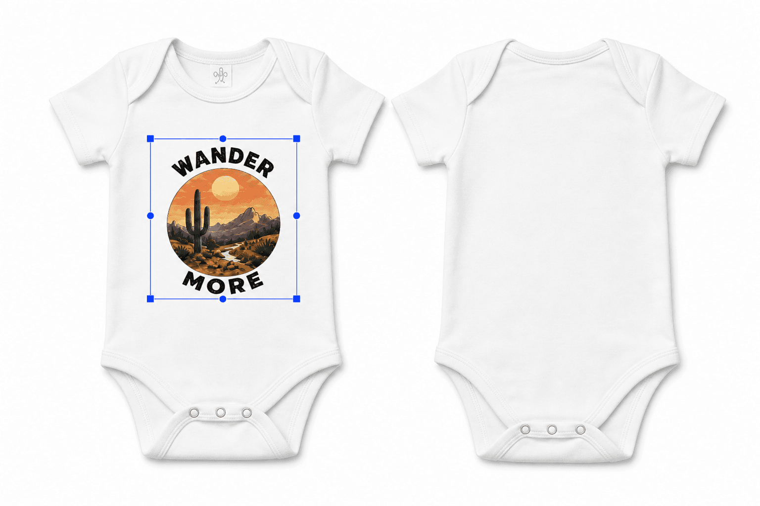 Preview every detail step for creating custom apparel