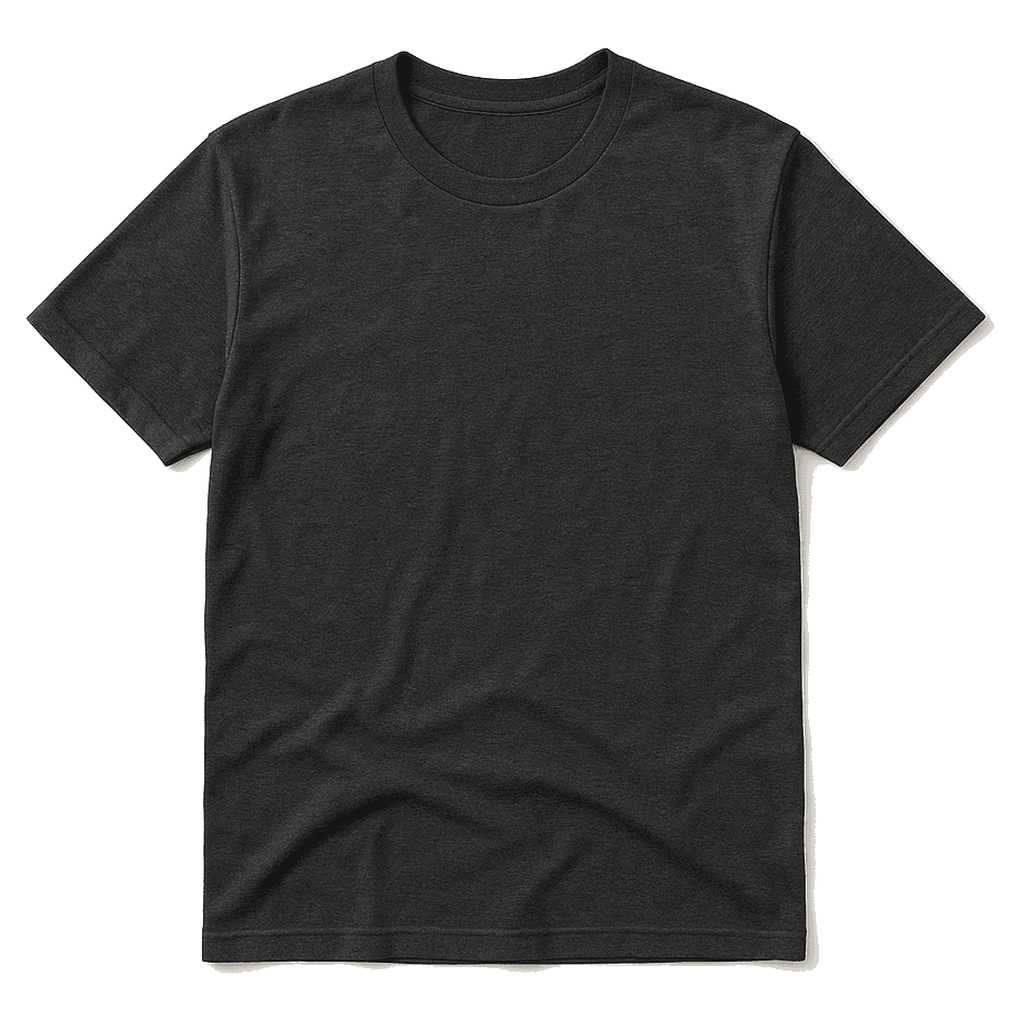 Men fit example for custom apparel