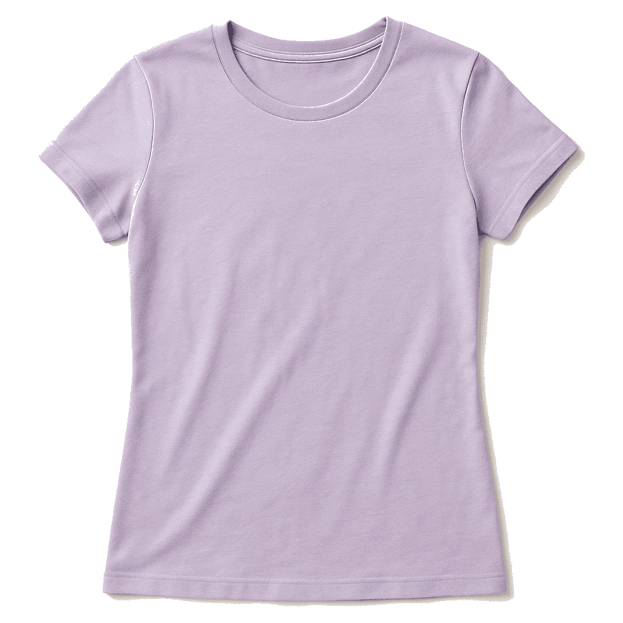 Women fit example for custom apparel