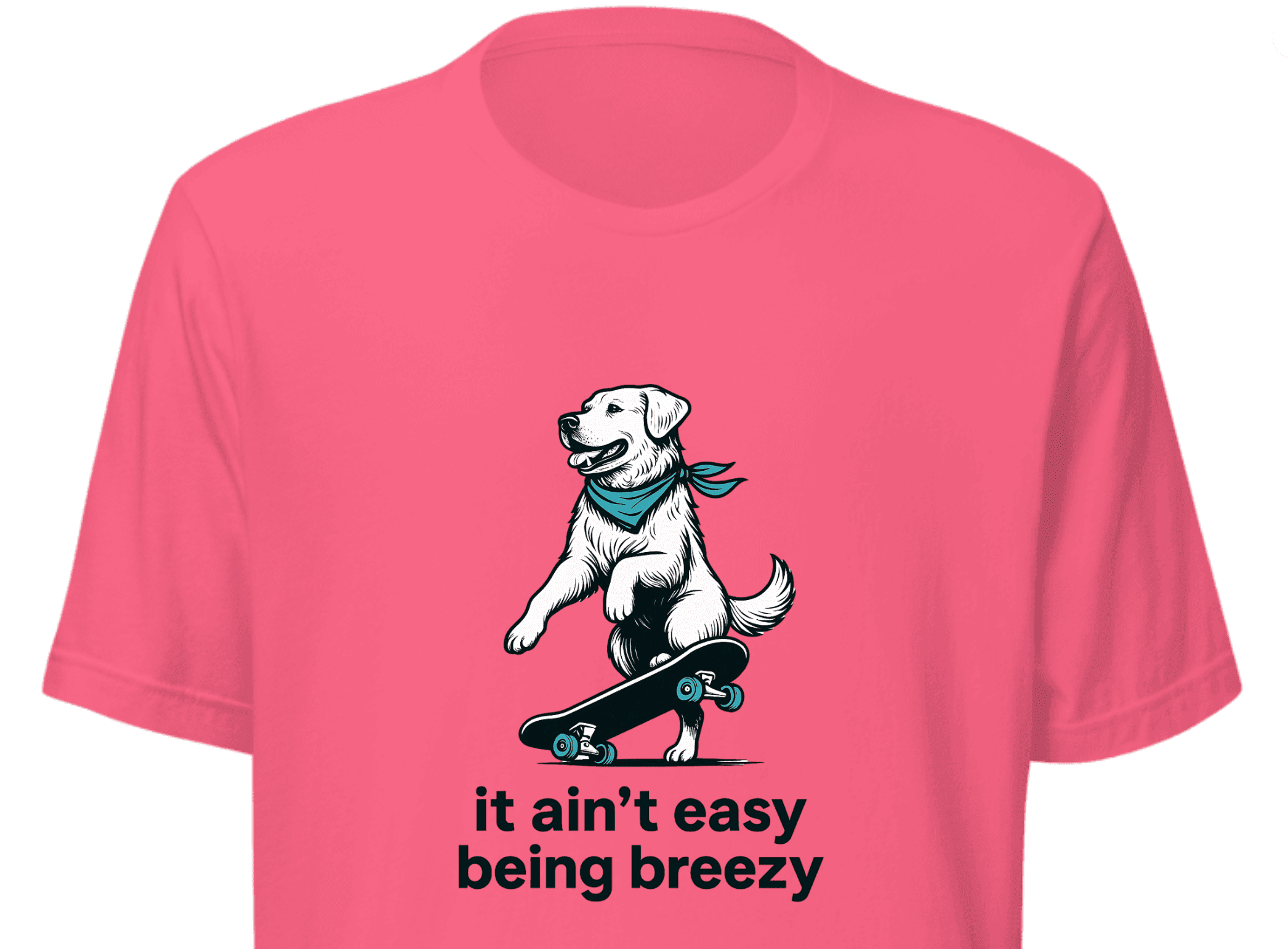 Custom AI-generated graphic tee design