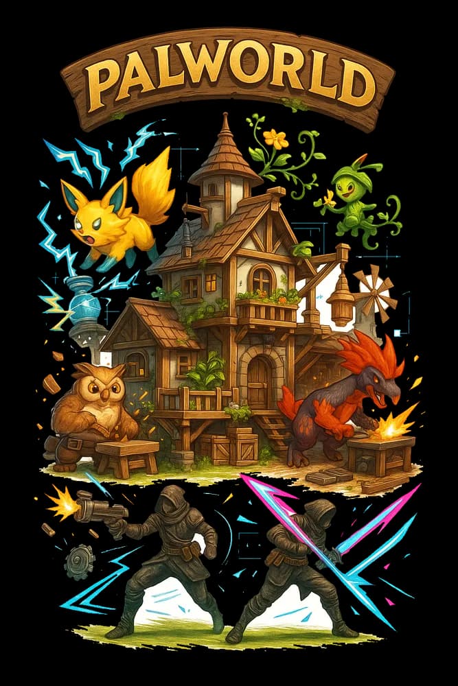 Palworld Base Building Adventure