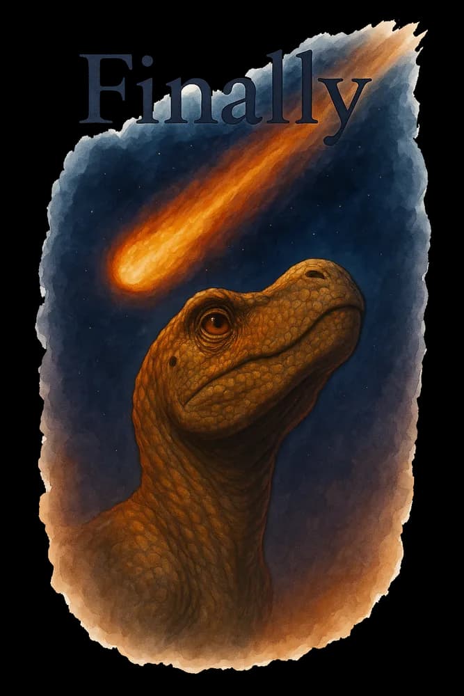 Existential Dread Dinosaur