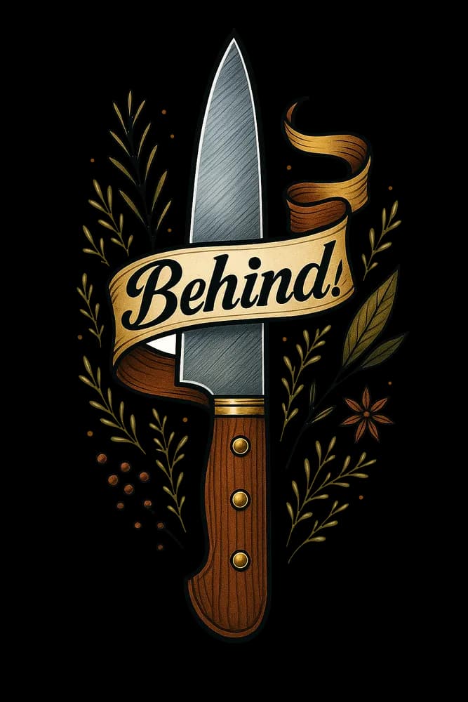 Traditional Tattoo Kitchen Knife