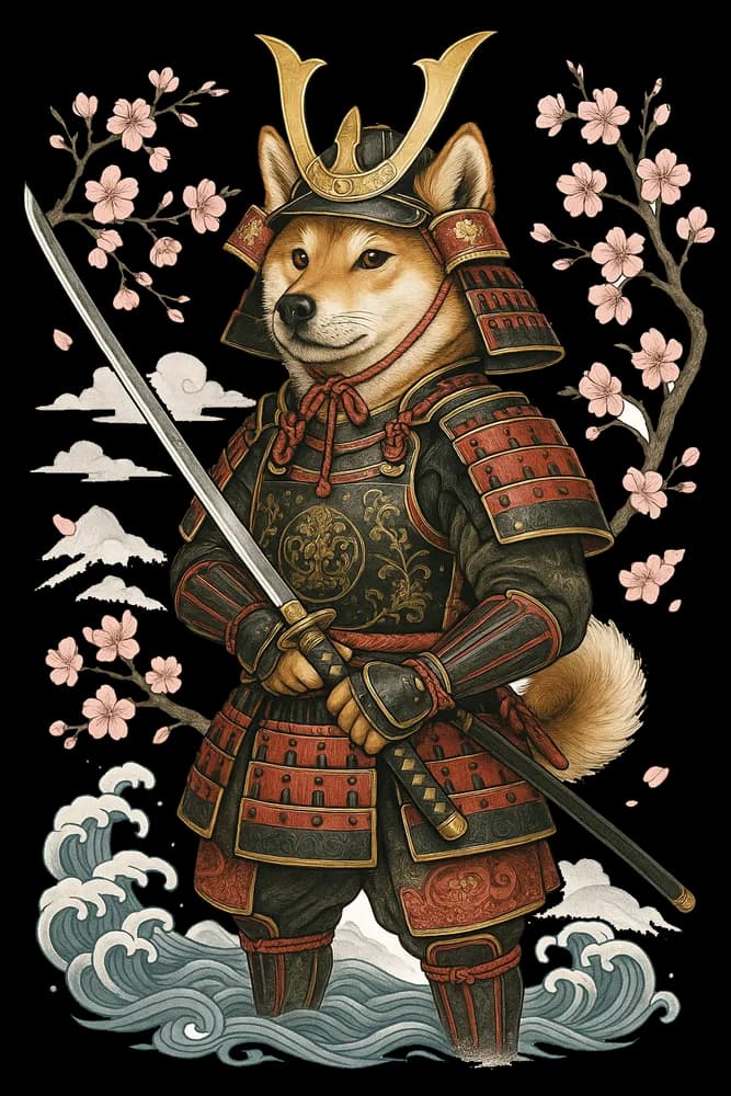 Samurai Shiba Inu