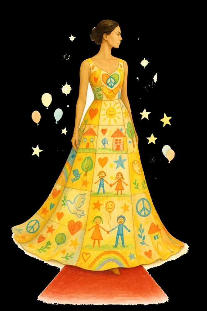 Gown of Hope and Innocence