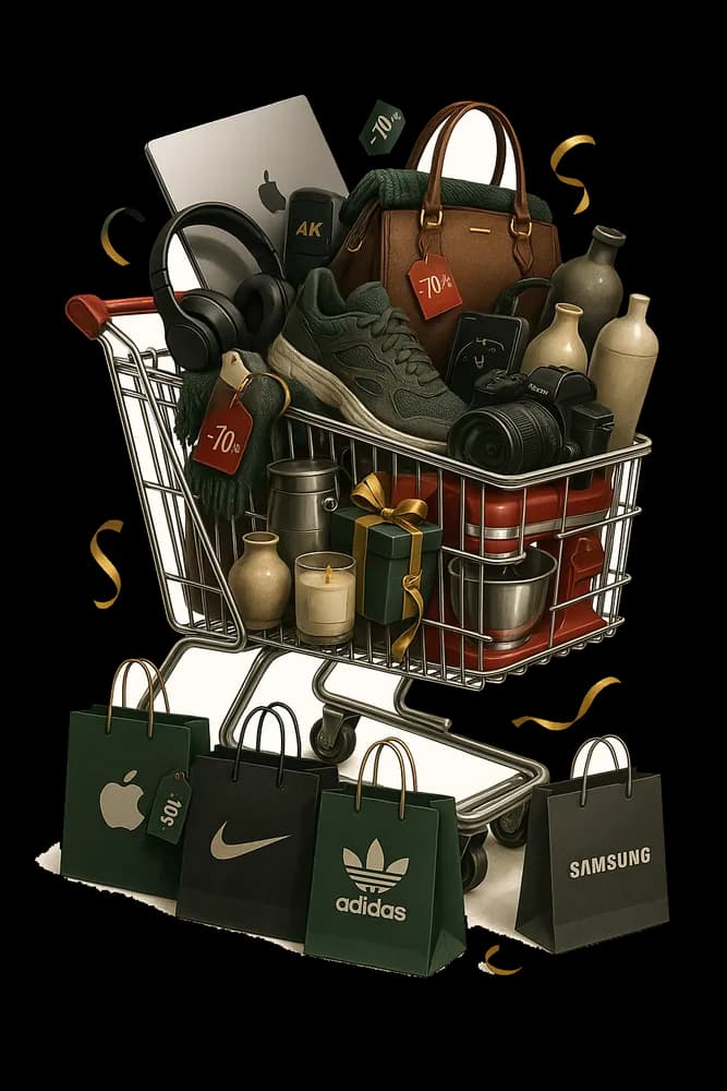 Black Friday Shopping Frenzy