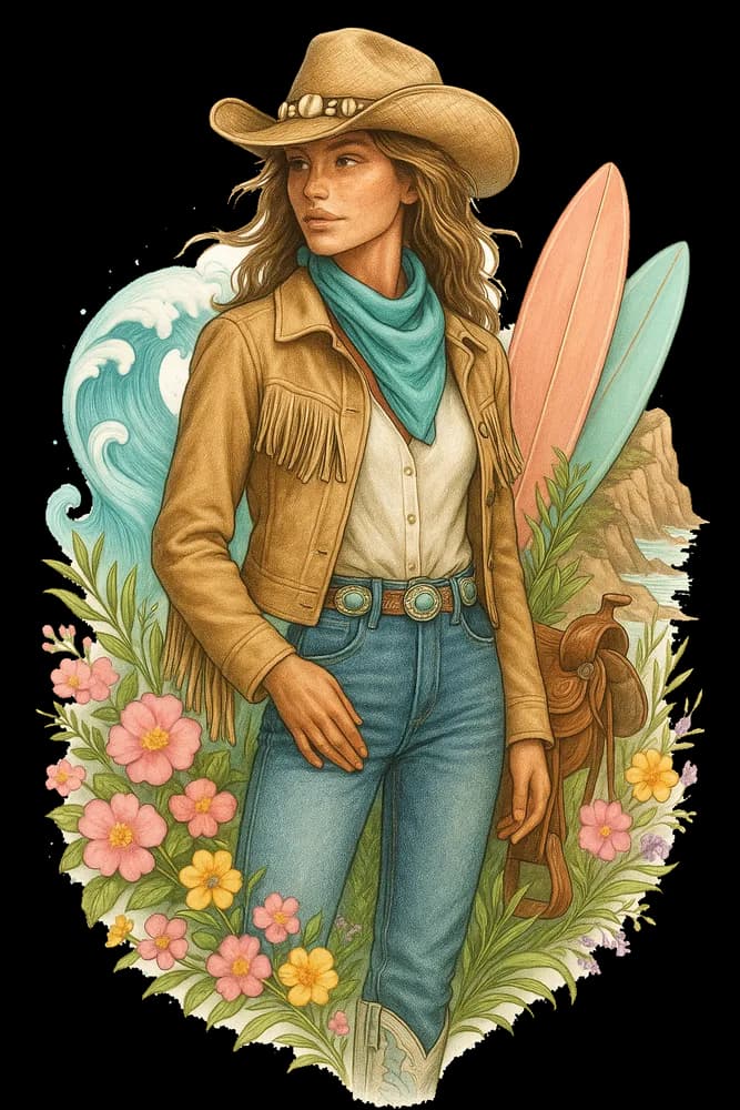 Coastal Cowgirl Vibes