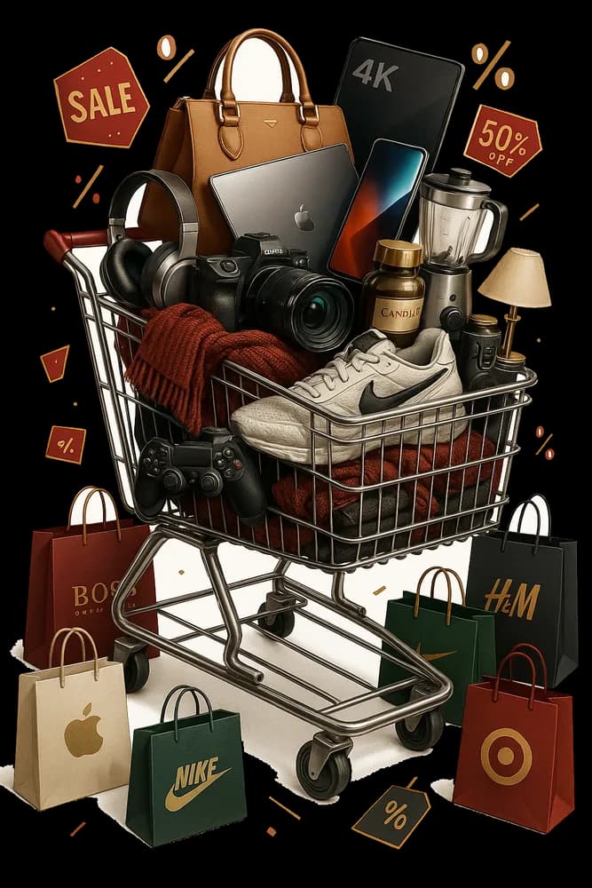 Black Friday Shopping Frenzy