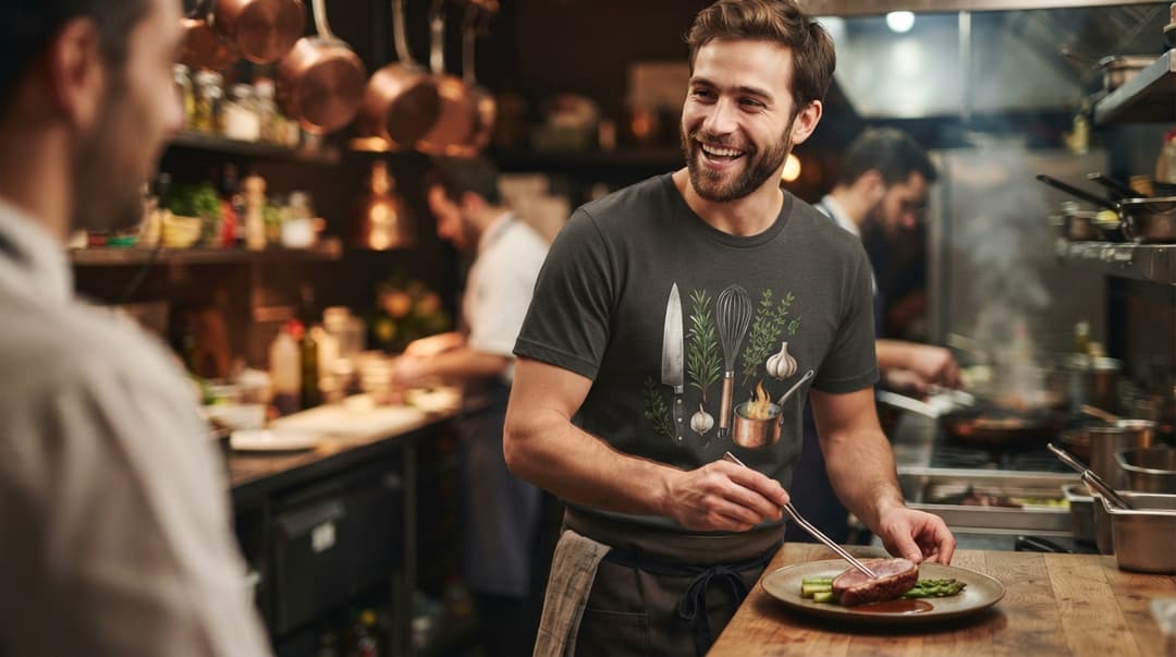 Custom Food t-shirt design example