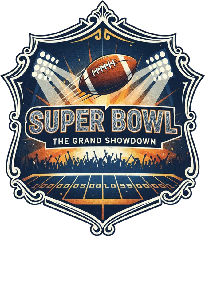 Championship Stadium Lights Football Tee