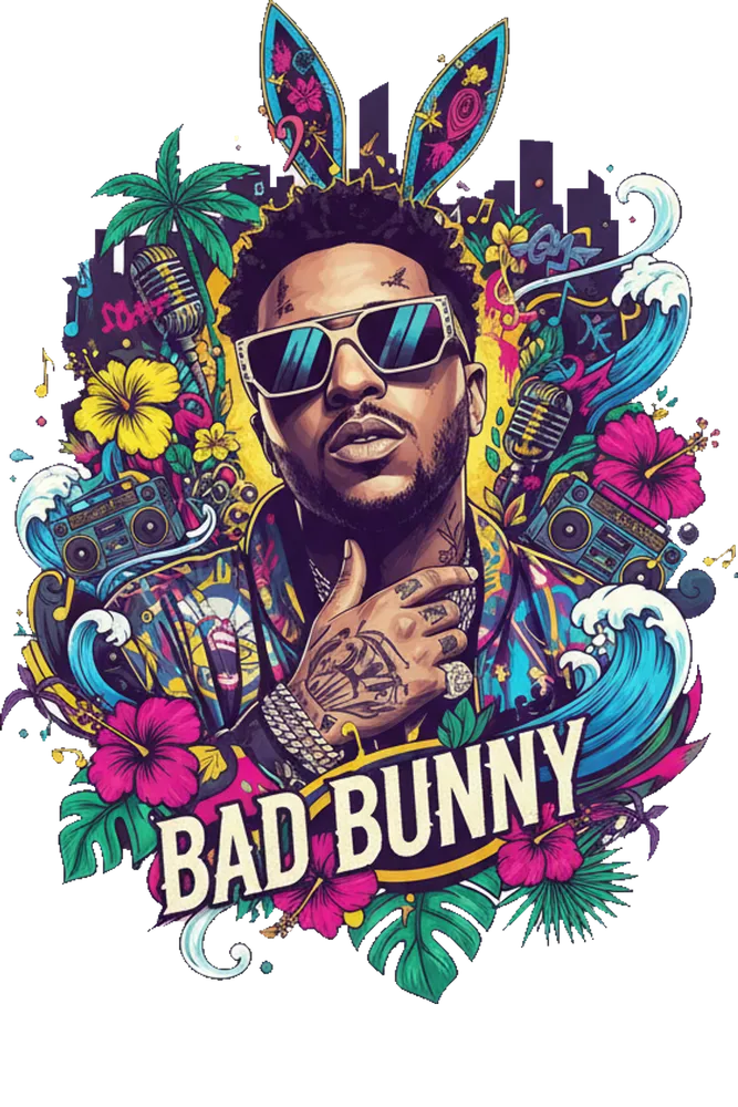 Urban Latin Vibes Portrait Streetwear