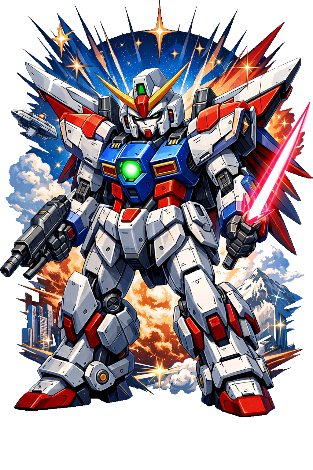 Vintage 90s Anime Mecha