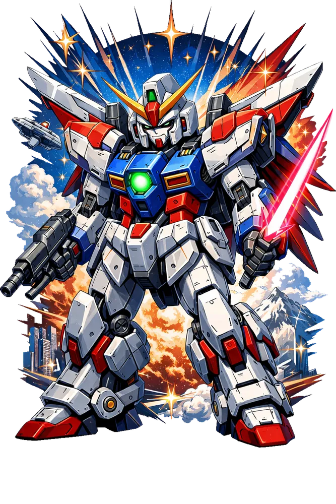 Vintage 90s Anime Mecha