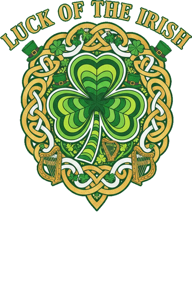 Celtic Knot Shamrock Festival Vibes