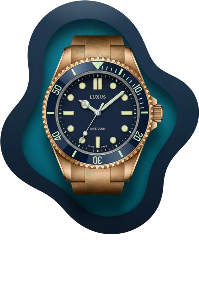 Luxury Dive Watch Silhouette