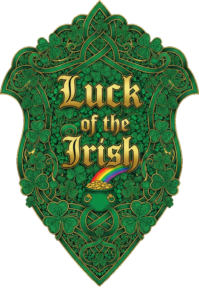 Celtic Knot Emerald Luxury Graphic Tee